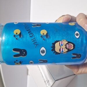 Blue Swirl Bad bunny inpired Cup